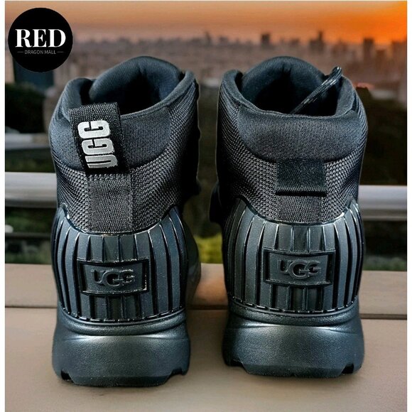 Ugg Neumel X Waterproof Boots Winter Snow Rain Black Ankle Shoes - Women's Sz 9 - Picture 5 of 14